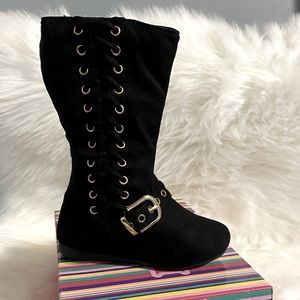 Link Girls boot Black size 9
